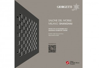 Giorgetti partecipa al Salone del Mobile.Milano.Shanghai