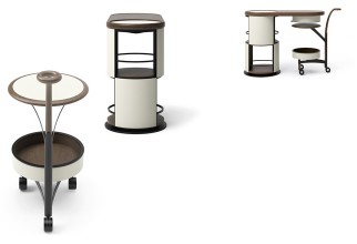 New Giorgetti 2020 Collection: Host Bar Cabinet